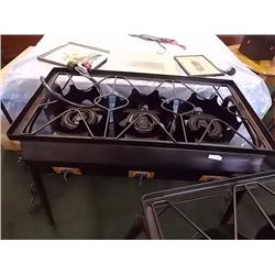AUTO IGNITION 3 BURNER PROPANE COOKER - 31" X 29" TALL