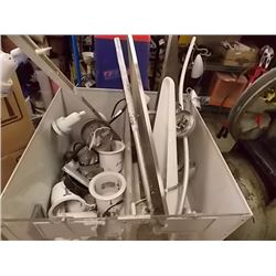 BIN OF CEILING LITES & WALL LITES