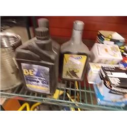 JACK OIL & PUMP OIL - 3 CONTAINERS TTL