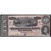 Image 1 : 1864 $10 Confederate States of America Note