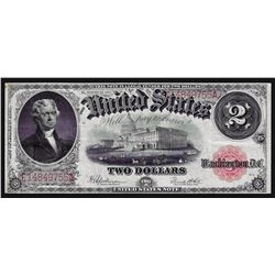 1917 $2 Large Size Legal Tender Note