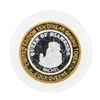 Image 2 : .999 Silver Four Queens Hotel and Casino Las Vegas $10 Casino Gaming Token Limit