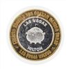 Image 2 : .999 Silver Las Vegas Hilton $10 Casino Gaming Token Limited Edition