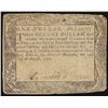 Image 1 : August 14, 1776 $1 Maryland Colonial Currency Note