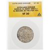 Image 1 : 1376-1400 Dirham Rasulid Al-Ashraf Isma IL I Al Mahjam AH 796 For 792 Coin ANACS
