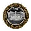 Image 2 : .999 Silver Bellagio Las Vegas Nevada $10 Casino Limited Edition Gaming Token