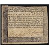 Image 1 : August 14, 1776 $1/9 Maryland Colonial Currency Note