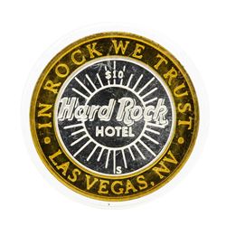 .999 Silver Hard Rock Hotel $10 Casino Gaming Token Limited Edition