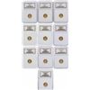 Image 1 : Lot of (10) $5 American Gold Eagle Coins NGC MS69