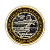 Image 2 : .999 Silver McCarran International Airport $10 Casino Gaming Token Limited Editi