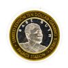 Image 2 : .999 Silver Palace Station Hotel and Casino $10 Casino Gaming Token Limited Edit