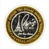 Image 1 : .999 Silver Paris Las Vegas $10 Casino Gaming Token Limited Edition
