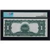 Image 2 : 1899 $1 Black Eagle Silver Certificate Note PMG CU64