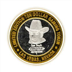 .999 Silver Sam Boyds California $10 Casino Gaming Token Limited Edition