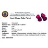 Image 2 : 11.22ctw Heart Mixed Ruby Parcel