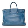 Image 3 : Authentic Vintage Hermes 40cm Blue Birkin Ardenne Leather With Gold Hardware
