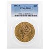 Image 1 : 1883-S $20 Liberty Head Double Eagle Gold Coin PCGS MS61