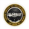 Image 1 : .999 Silver Aladdin Resort and Casino $10 Casino Gaming Token Limited Edition