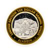 Image 2 : .999 Silver Aladdin Resort and Casino $10 Casino Gaming Token Limited Edition
