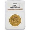 Image 1 : 1904 $20 Liberty Head Double Eagle Gold Coin NGC MS64