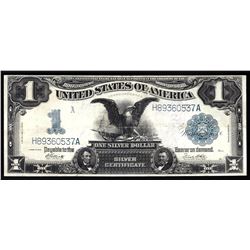 1899 $1 Black Eagle Silver Certificate Note