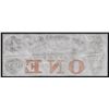 Image 2 : 1800s $1 The Sussex Bank New Jersey Obsolete Bank Note