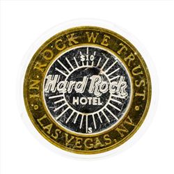 .999 Silver Hard Rock Hotel $10 Casino Gaming Token Limited Edition