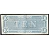 Image 2 : 1864 $10 The Confederate States of America Note