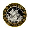 Image 2 : .999 Silver Luxury Cruise Lost Ship $10 Casino Gaming Token Limited Edition
