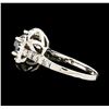 Image 3 : 14KT White Gold 4.76ctw Black Diamond Ring