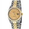 Image 1 : Rolex Mens 14KT Two Tone Gold DateJust Wristwatch