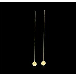 14KT Yellow Gold Dangle Earrings