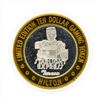 Image 2 : .999 Silver Hilton Las Vegas $10 Casino Gaming Token Limited Edition