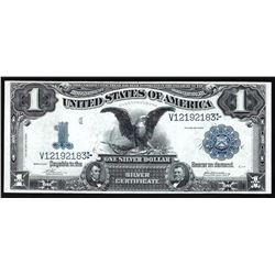 1899 $1 Black Eagle Silver Certificate Note
