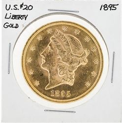 1895 $20 Liberty Head Double Eagle Gold Coin