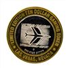Image 1 : .999 Silver McCarran International Airport $10 Casino Gaming Token Limited Editi