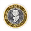 Image 2 : .999 Silver Grand Casino $10 Casino Gaming Token Limited Edition