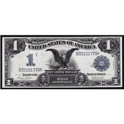 1899 $1 Black Eagle Silver Certificate Note