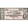 Image 1 : 1864 $10 The Confederate States of America Note