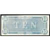 Image 2 : 1864 $10 The Confederate States of America Note