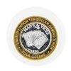 Image 2 : .999 Silver Four Queens Hotel and Casino Las Vegas $10 Casino Gaming Token Limit