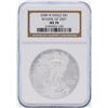 Image 1 : 2008 W SILVER EAGLE RE. OF 2007 NGC70