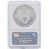Image 2 : 2008 W SILVER EAGLE RE. OF 2007 NGC70