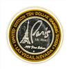 Image 1 : .999 Silver Paris Las Vegas $10 Casino Gaming Token Limited Edition