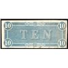 Image 2 : 1864 $10 The Confederate States of America Note