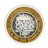 Image 1 : .999 Silver Grand Casino Biloxi Mississippi $10 Casino Gaming Token Limited Edit