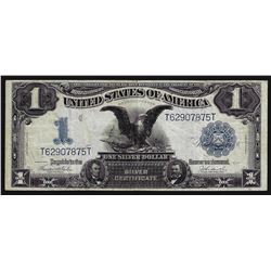 1899 $1 Black Eagle Silver Certificate Note