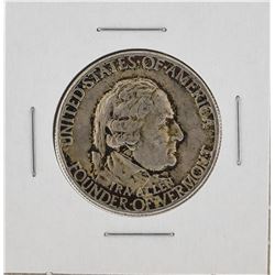 1927 Vermont Sesquicentennial Commemorative Half Dollar Coin