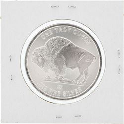 1 oz .999 Fine Silver Buffalo Round