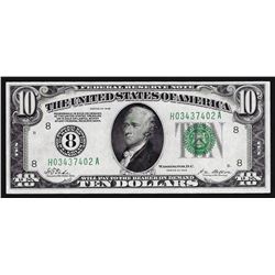 1928 $10 Federal Reserve Note St. Louis